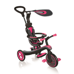 Globber Explorer Trike 4 In 1 - Fuchsia Pink