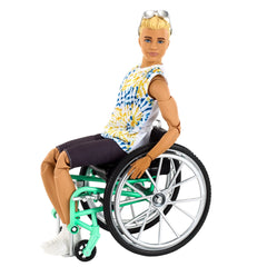 Barbie Fashionista Ken Doll - 167 With Wheelchair