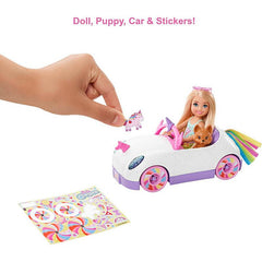 Barbie Chelsea Doll & Unicorn Car