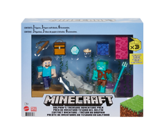 Minecraft Dolphins Treasure Adventure Pack