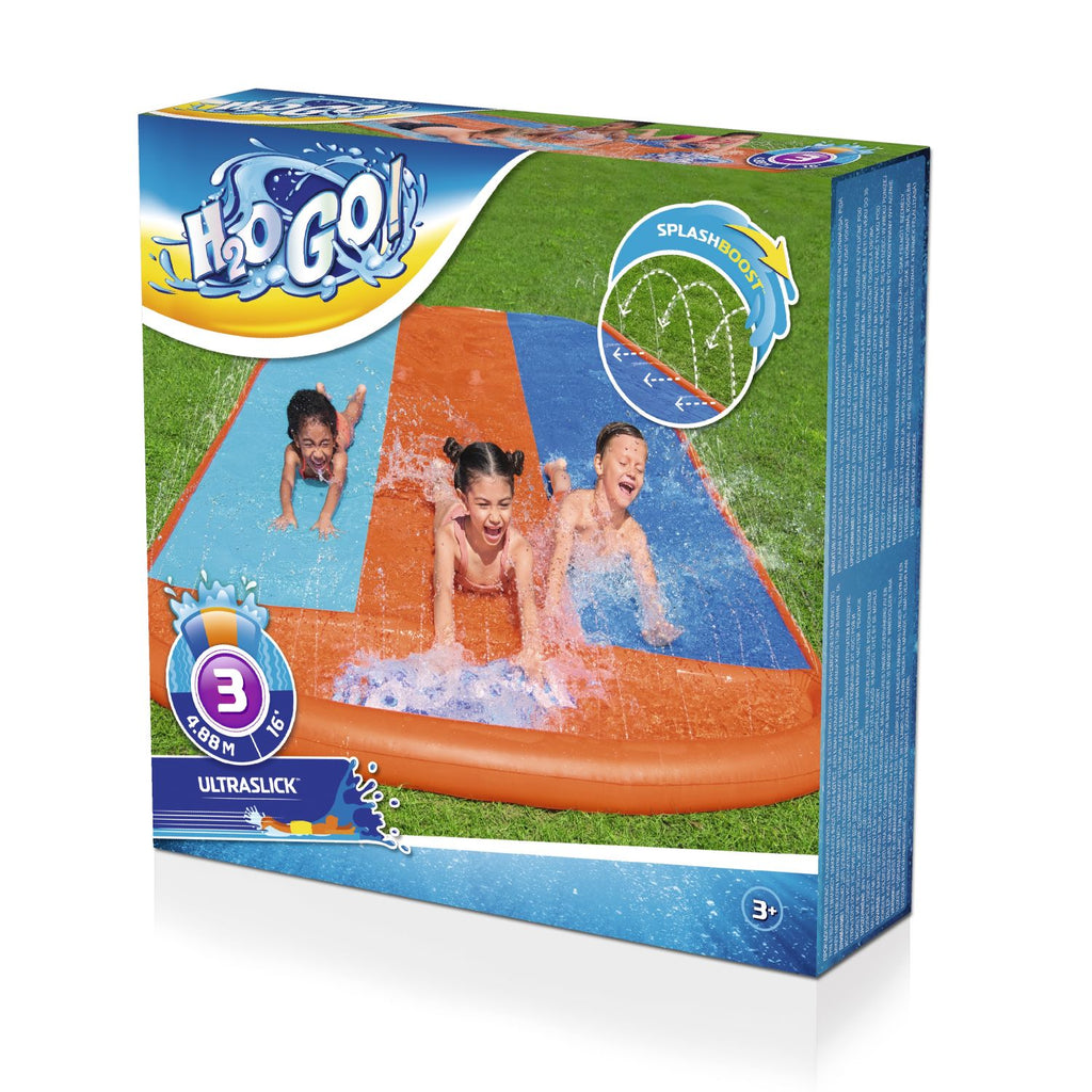 H2OGO! Triple Water Slip & Slide 16Ft/4.88M