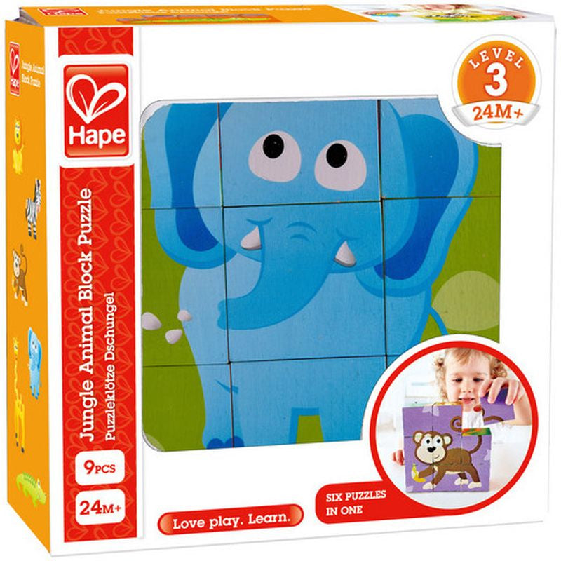 Hape Jungle Animal Block Puzzle