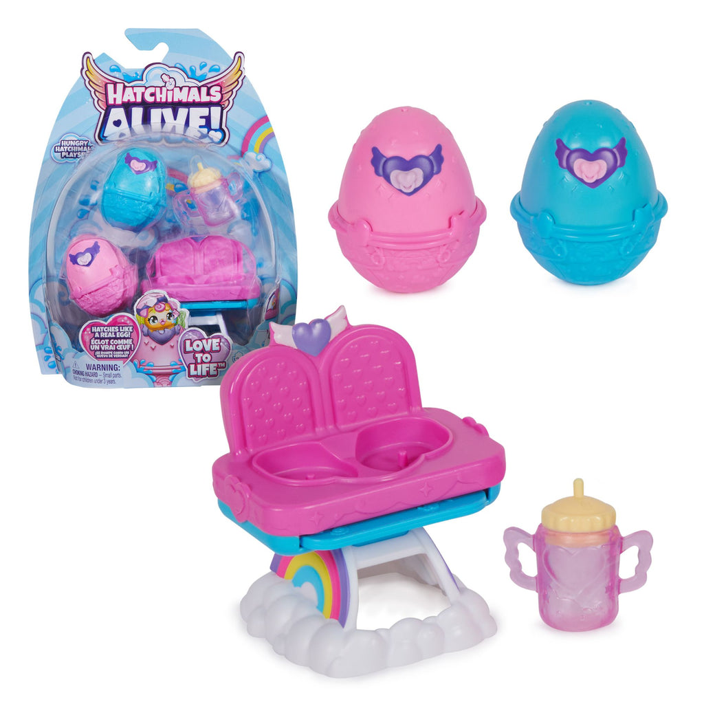 Hatchimals Alive! Hungry Hatchimals Playset