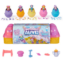 Hatchimals Alive! Pink & Yellow Egg Carton