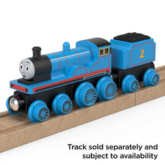 Fisher-Price Thomas & Friends Wooden Railway Edward Engine And Coal-Car