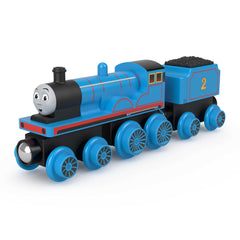 Fisher-Price Thomas & Friends Wooden Railway Edward Engine And Coal-Car