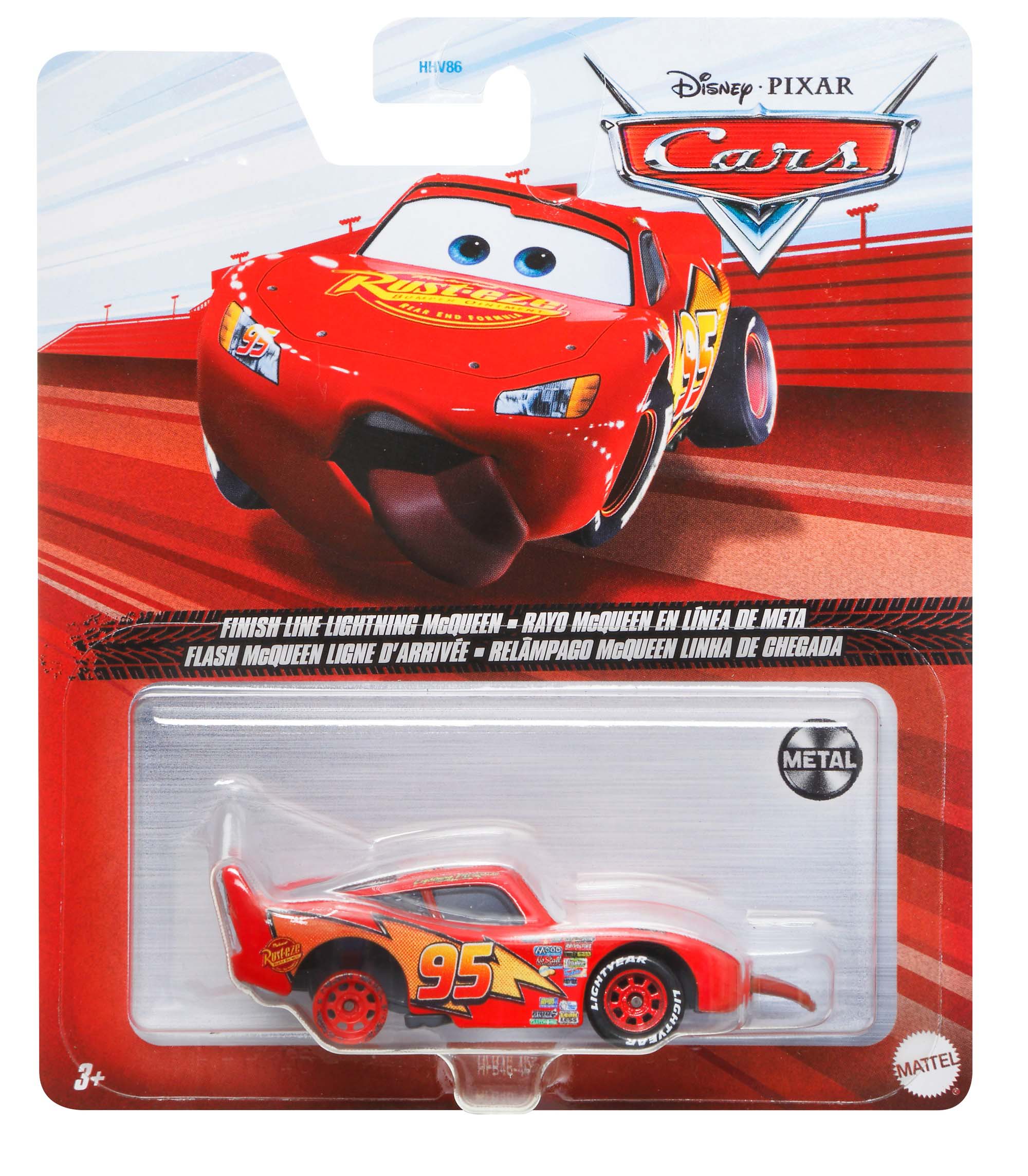 Disney Cars Character Car Finish Line Lightning Mcqueen