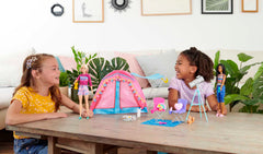 Barbie Let's Go Camping Tent Playset