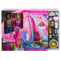 Barbie Let's Go Camping Tent Playset