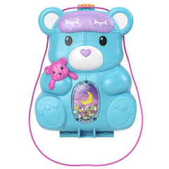 Polly Pocket Teddy Bear Purse Wearable Compact