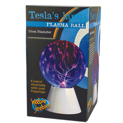 Heebie Jeebies Tesla Lamp Plasma Ball 15cm