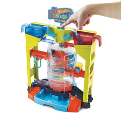 Hot Wheels City Color Shifters Stunt & Splash Car Wash