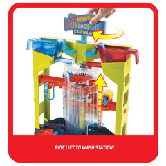 Hot Wheels City Color Shifters Stunt & Splash Car Wash