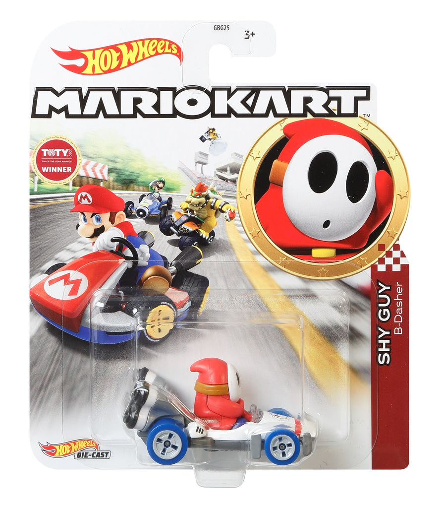 Hot Wheels Mario Kart Shy Guy B-Dasher