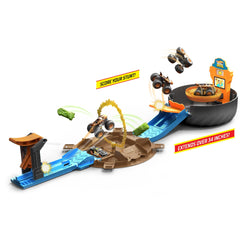 Hot Wheels Monster Trucks Stunt Tire Play Set