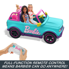 Hot Wheels Barbie RC SUV Vehicle