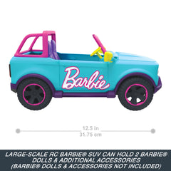 Hot Wheels Barbie RC SUV Vehicle