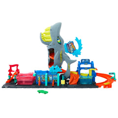 Hot Wheels Ultra Shark Car Wash Playset