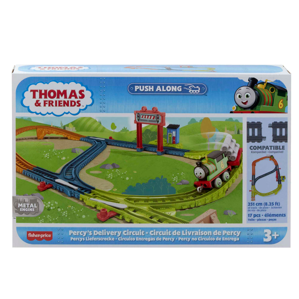 FISHER-PRICE THOMAS & FRIENDS PERCY'S PASSENGER RUN TRACK SET ...