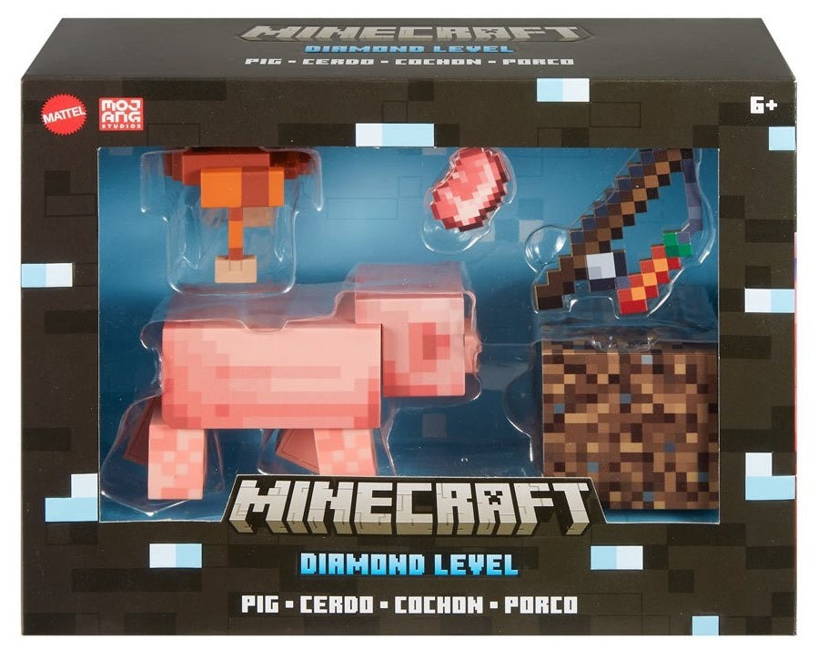 Minecraft Diamond Level Pig