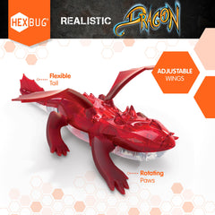 HEXBUG Remote Control Dragon - Black