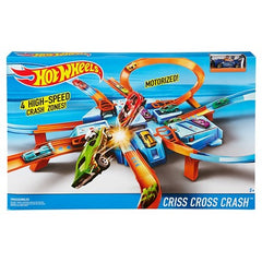 Hot Wheels Criss Cross Crash Track Set