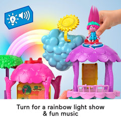 Imaginext Trolls Lights & Sounds Rainbow Treehouse