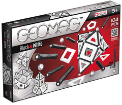 Geomag Black And White Panels 104 Pieces