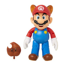 Nintendo Super Mario 12cm Figure Raccoon Mario With Leaf