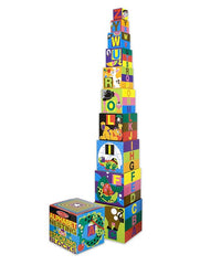 Melissa & Doug - Alphabet Nesting And Stacking Blocks