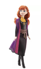 Disney Frozen Core Fashion Doll Anna In Black Dress