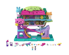 Polly Pocket Pollyville Pet Adventure Treehouse Playset