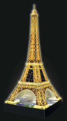 Ravensburger Eiffel Tower At Night 3D Puzzle 216 Piece