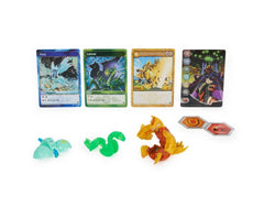 Bakugan Evolutions Neo Dragonoid With Nano Fury And Lancer Platinum Power Up Pack