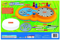 Crayola Spin & Spiral Art Station Deluxe Edition Kit