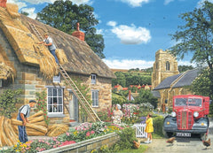 VILLAGE LIFE S3 1000 PIECE JIGSAW PUZZLE
A NEW THATCH