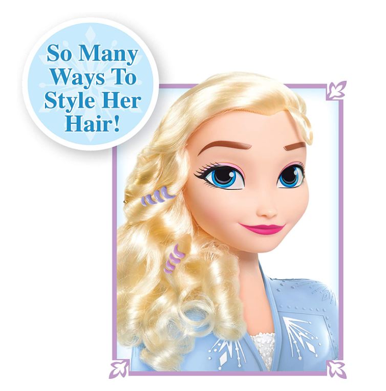 Disney Frozen Elsa Styling Head Toyworld Australia