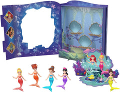 Disney Princess Ariel And Sisters Storybook Playset
