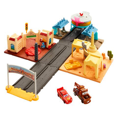 Disney Pixar Cars On The Road Radiator Springs Tour Playset