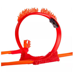 Hot Wheels Track Builder Fire Stunt Pack Playset