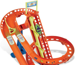 Hot Wheels City Roller Coaster Rally Playset