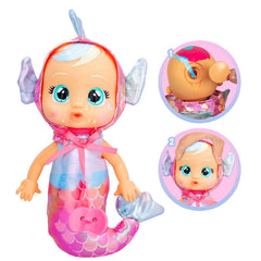 Cry Babies Tiny Cuddles Mermaids Doll - Delphine