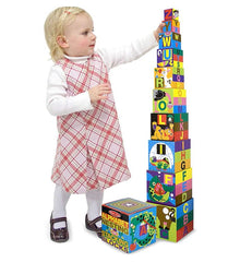 Melissa & Doug - Alphabet Nesting And Stacking Blocks