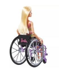 Barbie Fashionistas Doll With Wheelchair And Pink Ramp