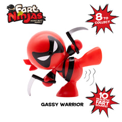 FART NINJAS FIGURE - GASSY WARRIOR