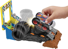 Hot Wheels Monster Trucks Arena Smashers Race Ace Smash Race Challenge