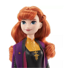 Disney Frozen Core Fashion Doll Anna In Black Dress