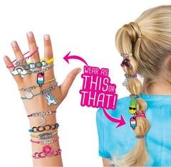 Crayola Fashion Angles Convertible Hair Tie Bracelets Kit