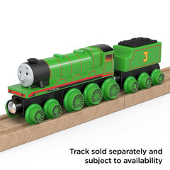 Fisher-Price Thomas & Friends Wooden Railway Henry Engine And Coal-Car