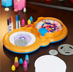 Crayola Spin & Spiral Art Station Deluxe Edition Kit